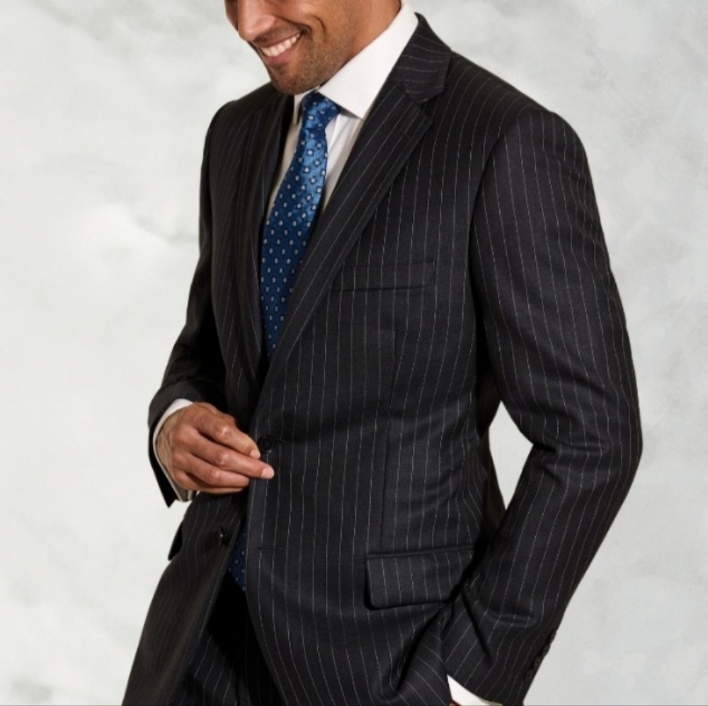 DONNA KARAN Men's Pinstripe Suit